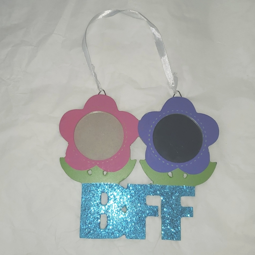 Decorative BFF wall decoration,   Pink, purple, green and blue